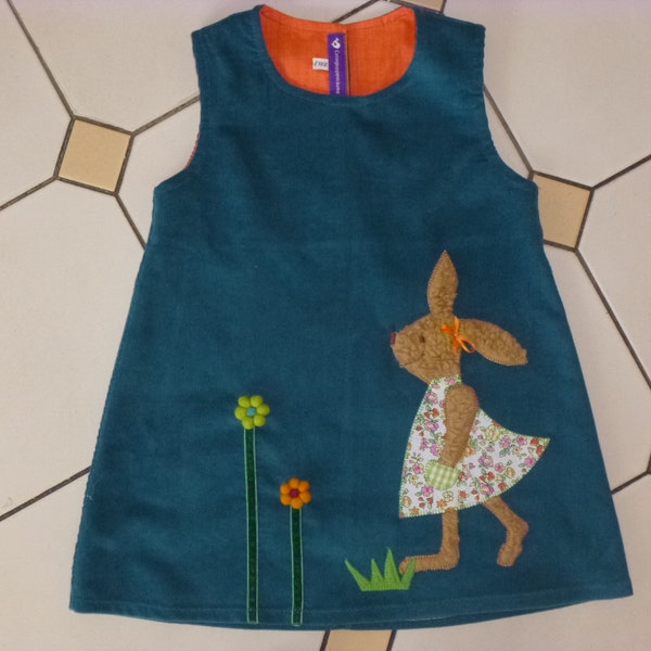 Kinderkleid Häschen