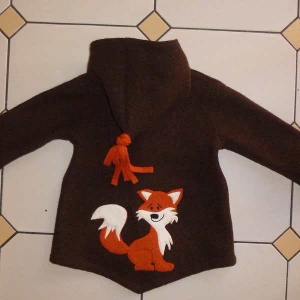 Children's jacket made of Walkloden