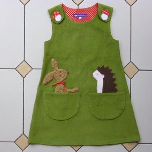 Kinderkleid Tiere Bild 1