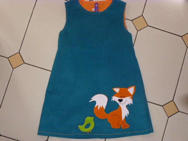 kinderkleidung mit fuchs motiv