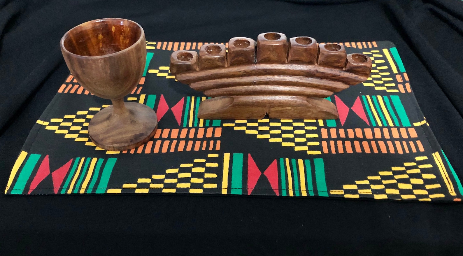 Reversible Kwanzaa Mat Personalized Kwanzaa Mini Mat Etsy