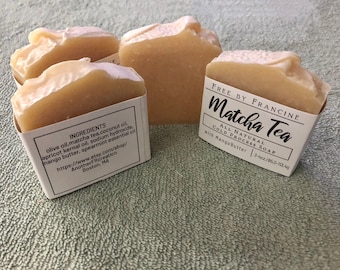 All Natural Matcha Tea Soap,Handmade All Natural Soap,Plant Based Soap,Handcrafted Soap,Handmade Soap,Vegan Soap,Essential Oil Soap