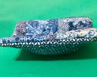 Bowl Cozy, Soup Bowl Cozy, Reversible Fabric Bowl Cozy,Ice Cream Bowl Cozy, Quilted Fabric Bowl Cozy, Fabric Bowl Holder, Bowl Holder