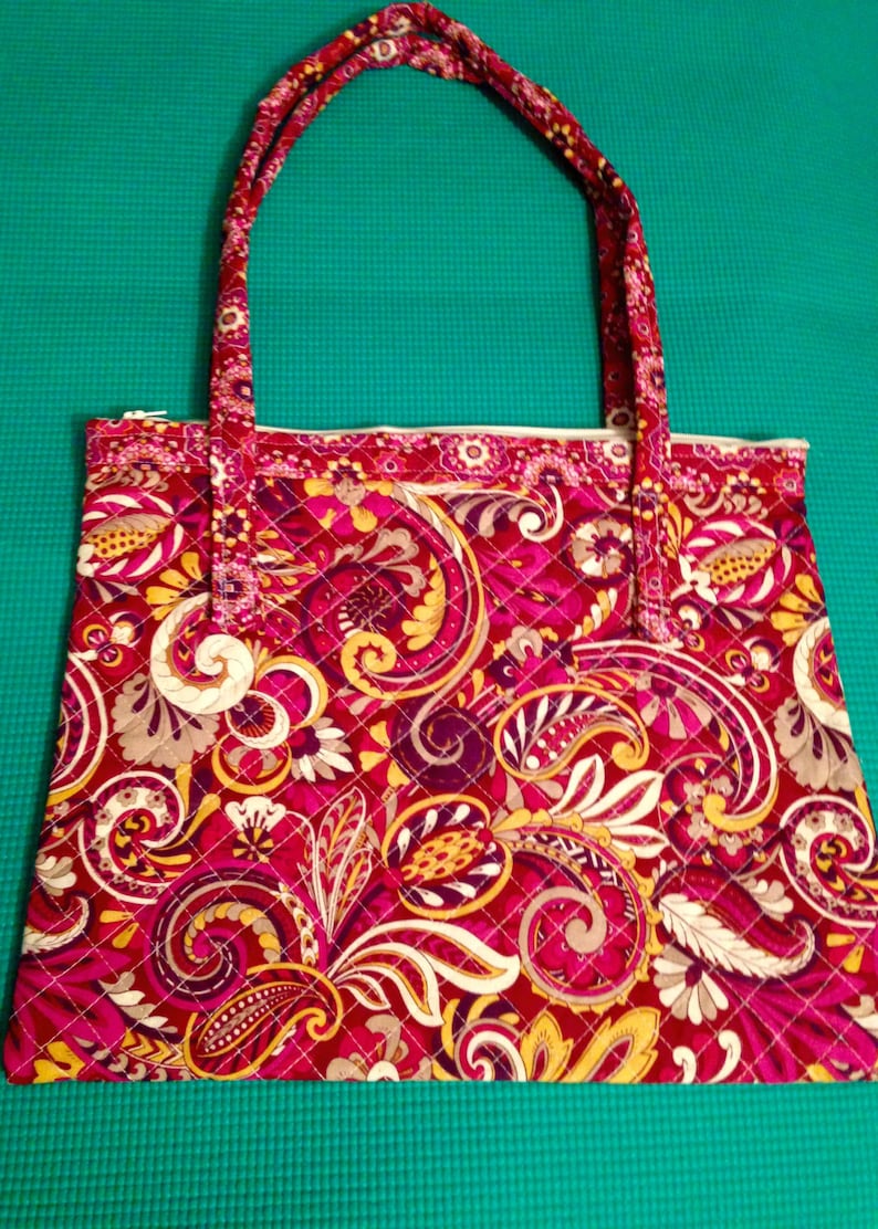 Quilted Handbag Women's Quilted Bags Zippered Purses Etsy