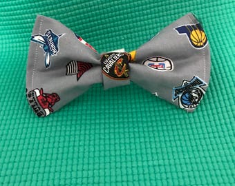 Nba Pet Bow Tie, Nba Dog Bow Tie, Nba Pet Bow Tie, Basketball Pet Bow Tie, NBA Pet Accessories, NBA Pet Neck Wear, Pet Neck Wear, NBA BowTie