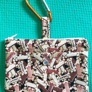 Dog Treat Bag, Dog Treat Bag for Leash, Dog Treat Bag and Poop Bag Holder, Pet Supply Holder, Dog Treat Holder for Walks, Pet Accessories