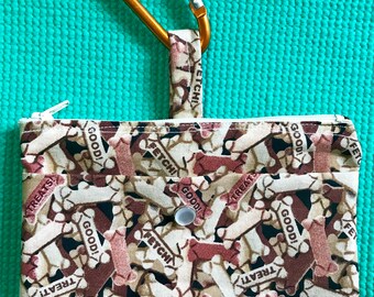 Borsa per il trattamento del cane, borsa per il trattamento del cane per leash, borsa per il trattamento del cane e supporto della borsa, supporto per la fornitura di animali domestici, supporto per il trattamento del cane per passeggiate, accessori per animali domestici