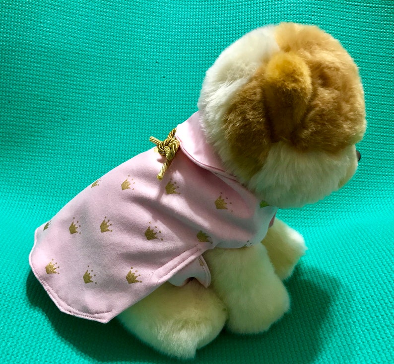 Dog Sweatshirt Jacket Pink Princess Dog Sweatshirt Pink Etsy