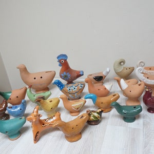 Choose From 20+ Swedish Engelholm Ceramic Whistle, Ocarina Flute