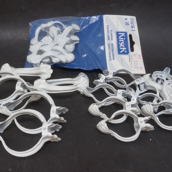 Cafe Curtain Clips Etsy