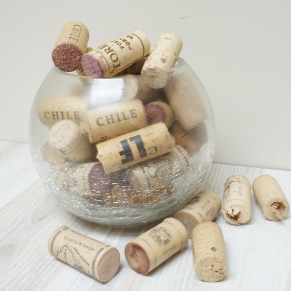 Lot of 50 count Natural Wine Corks stopper supply craft projects real steampunk from champagne synthetic cap cover upcycle recycle used