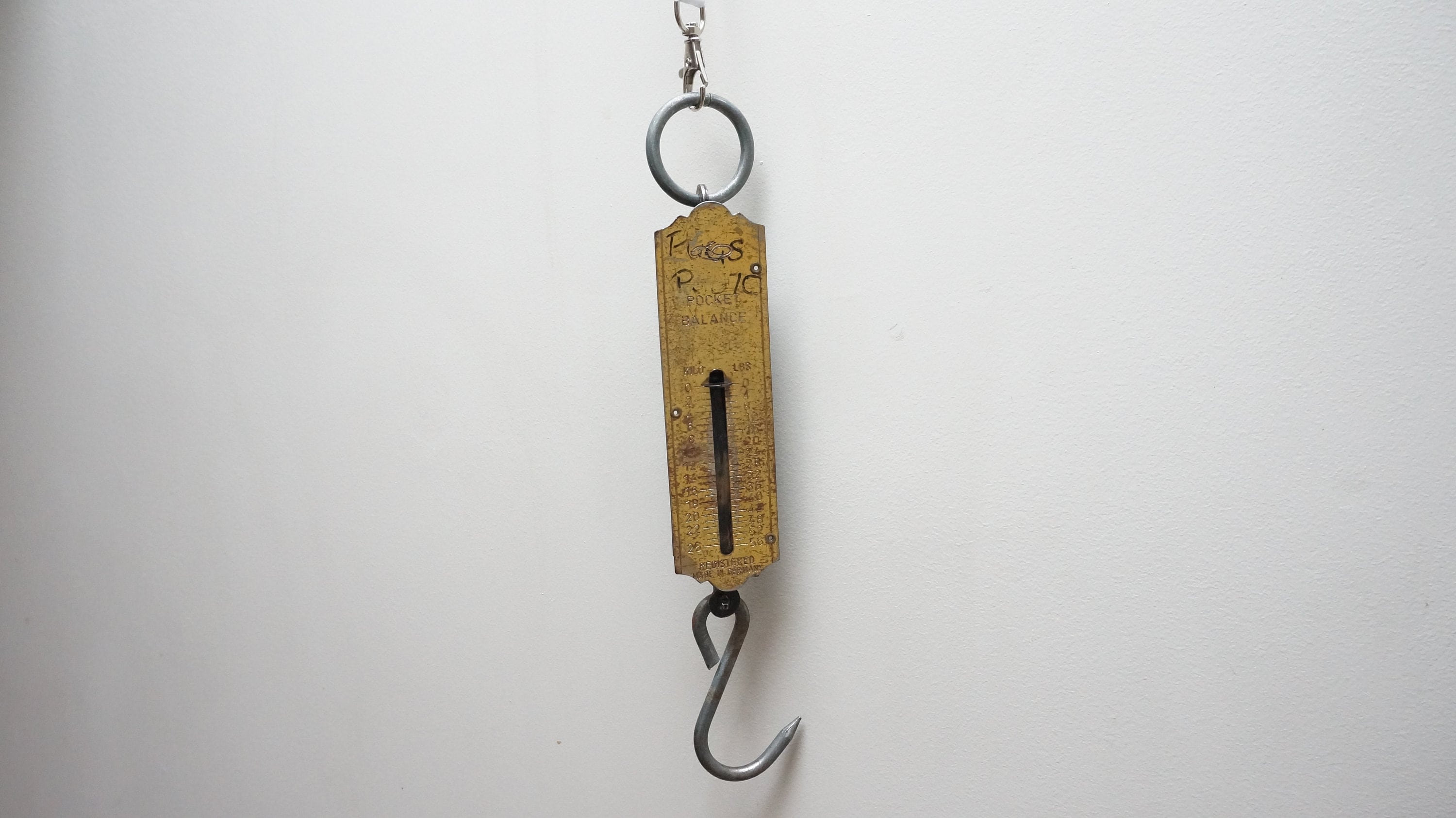 25 kg / 56 lbs German pocket balance spring scale weight Etsy