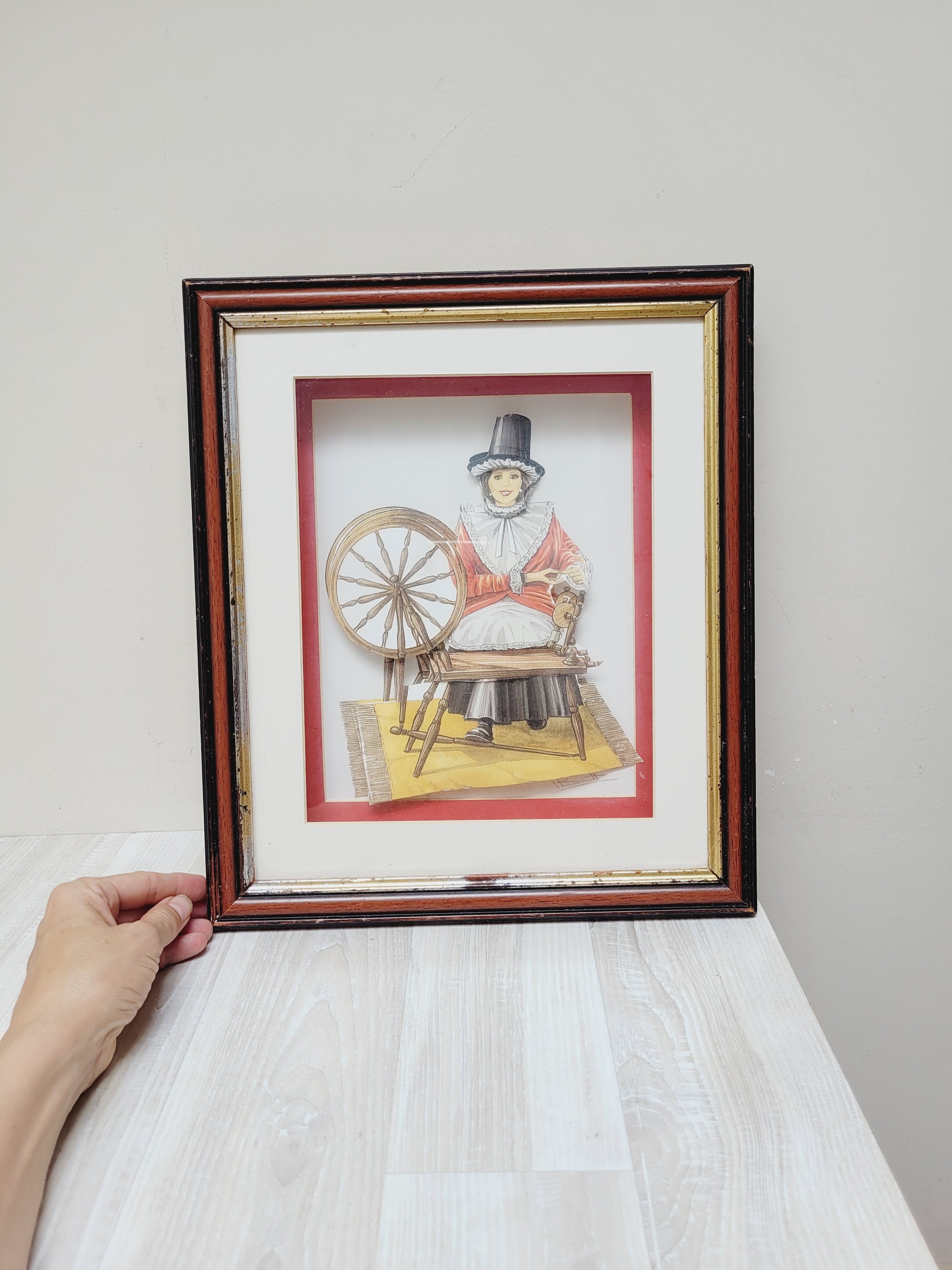 Anton pieck 3d shadow box - Etsy 日本