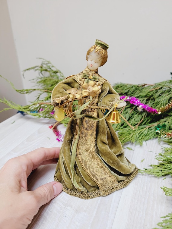 西ドイツのKoestel社製、7インチ/17.5cmのワックスフェイスエンジェル