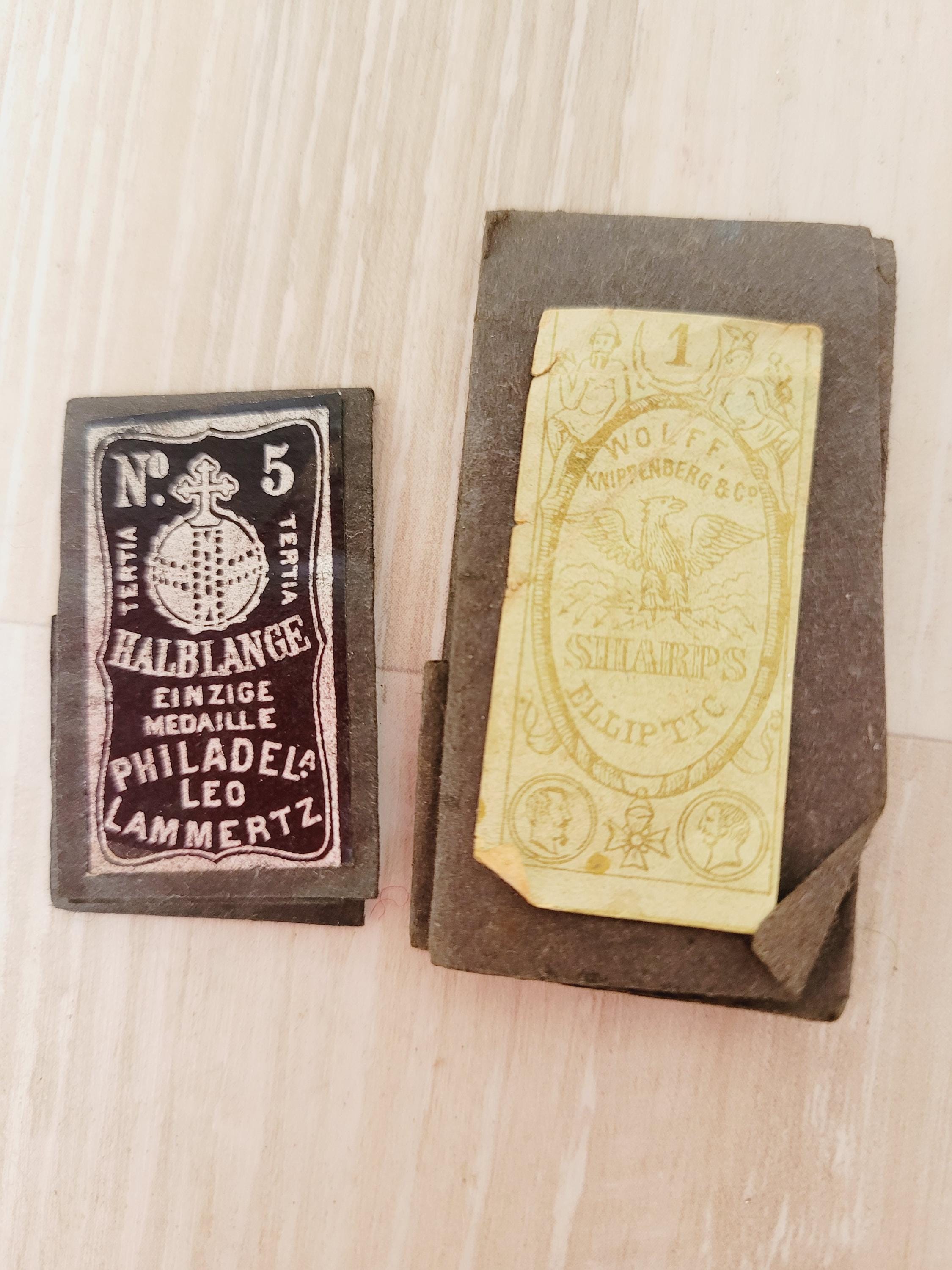 アンティーク 手縫い 仕立て針 Leo Lammertz、Wolff Knippenberg & Co