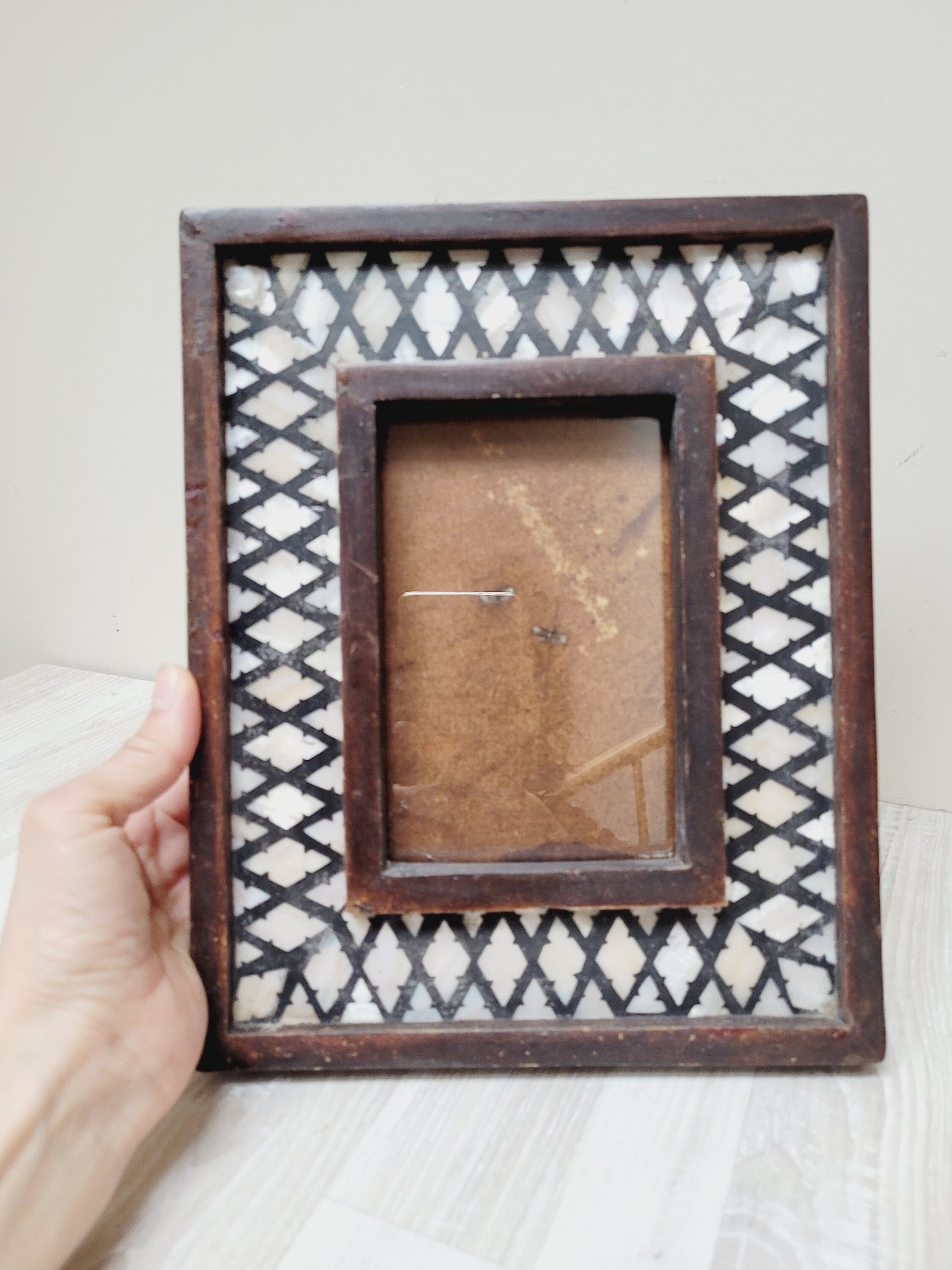 その他 MaruTomi SHELL Picture Frame Handmade Shell Frame, Seashell Picture Frame, Sea Shell