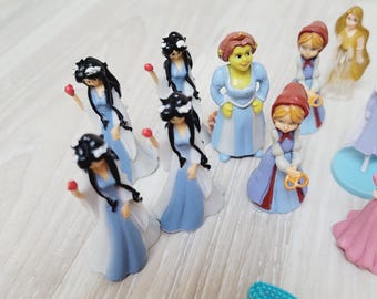 Buy Set of 15 Original Disney Princess Figurine Cinderella Snow
