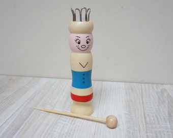 Set Da 4 Bobine Per Maglieria Francese In Legno, Creatore Di Corde E Tubolari Per Progetti Fai-da-te E Knitting - 2