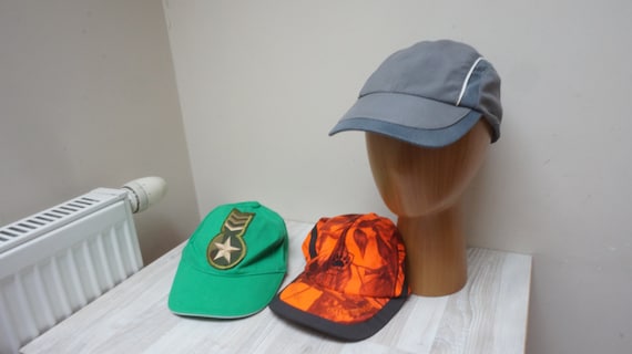 Set di 3 berretti da baseball, verde militare Biltema Skoda Fabia stile  patch mimetico stella Cappello, taglia unica adulto adolescente taglie visiera  becco unisex -  Italia