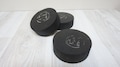 Russian hockey puck Vintage Retro black rubber made in Russia 1960s CCCP USSR union sports athletic Soviet gift for fan enthusiast shabby