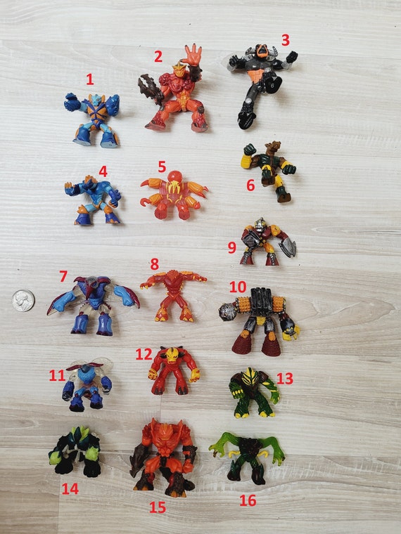 Set Di 29 Mini Personaggi Giocattolo Per Torte – Statuette Da Costruzione In ABS, Ideali Per Compleanni, Gamer E Decorazioni Creative