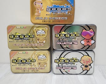 Choose Crazy Bones Gogos Figurine Set in Gold Series or Collector