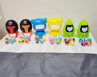 Choose Crazy Bones Gogo's Clip-on Hiro Simi Molly Box +5 Figurine