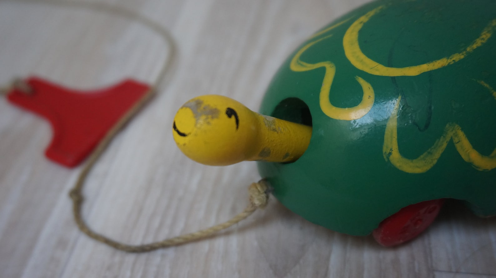 BRIO Wooden Turtle on Wheels Pull Along String Toy Baby Kid Etsy