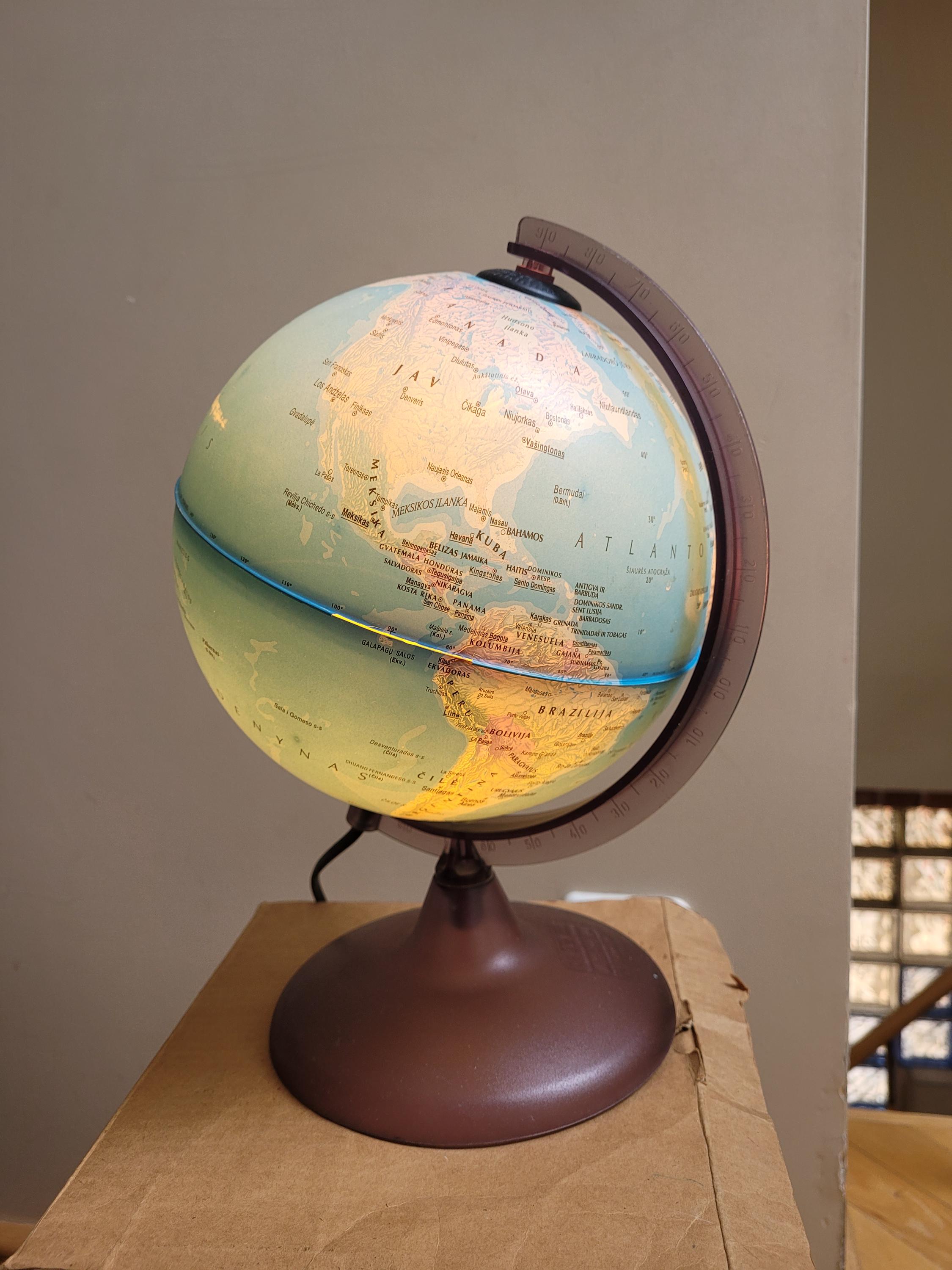 イタリア製デスクトップ地球儀 イタリア製デスクトップ地球儀