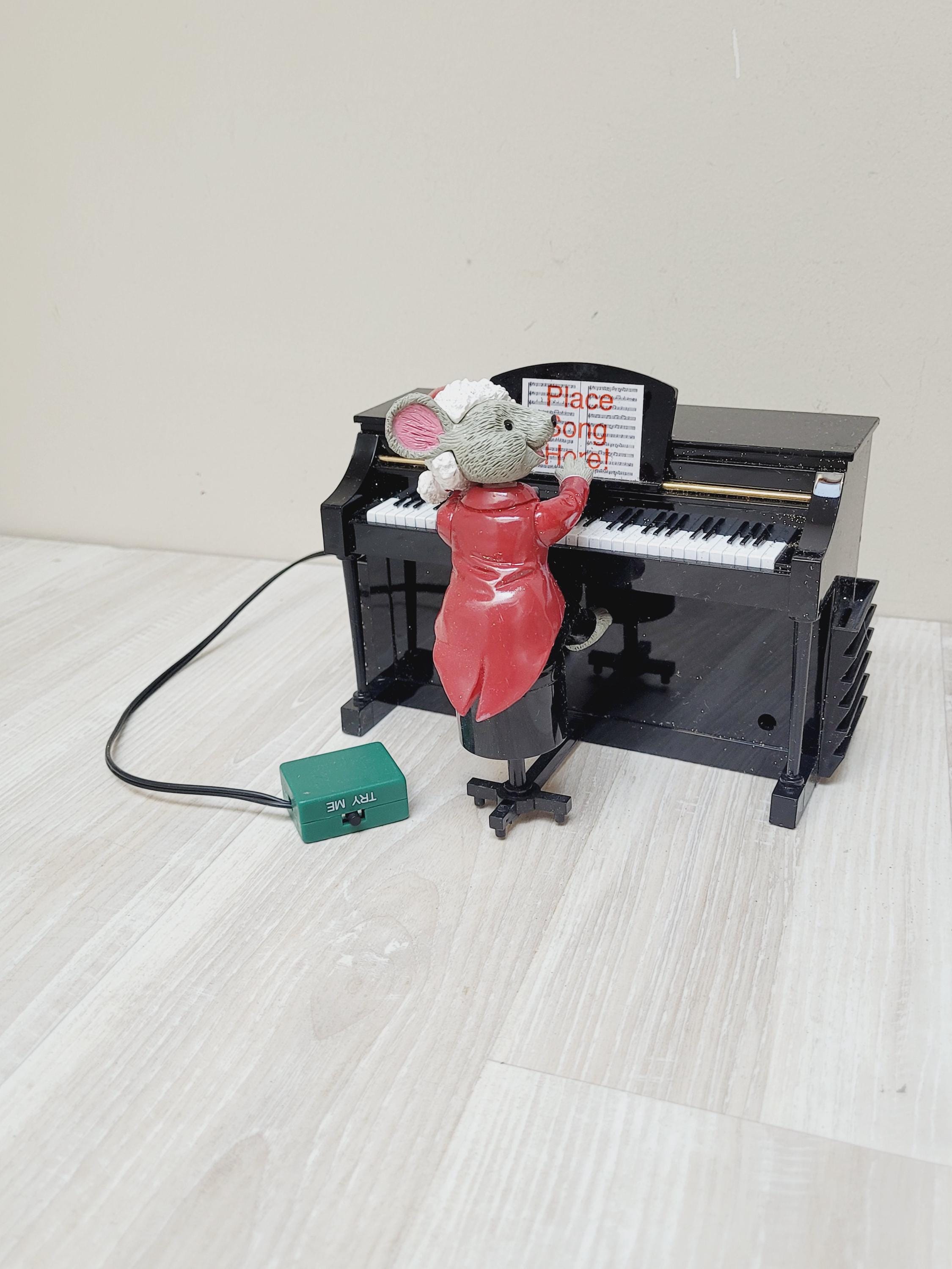 Mr Christmas Magical Maestro Mouse Piano Music Box Without Song