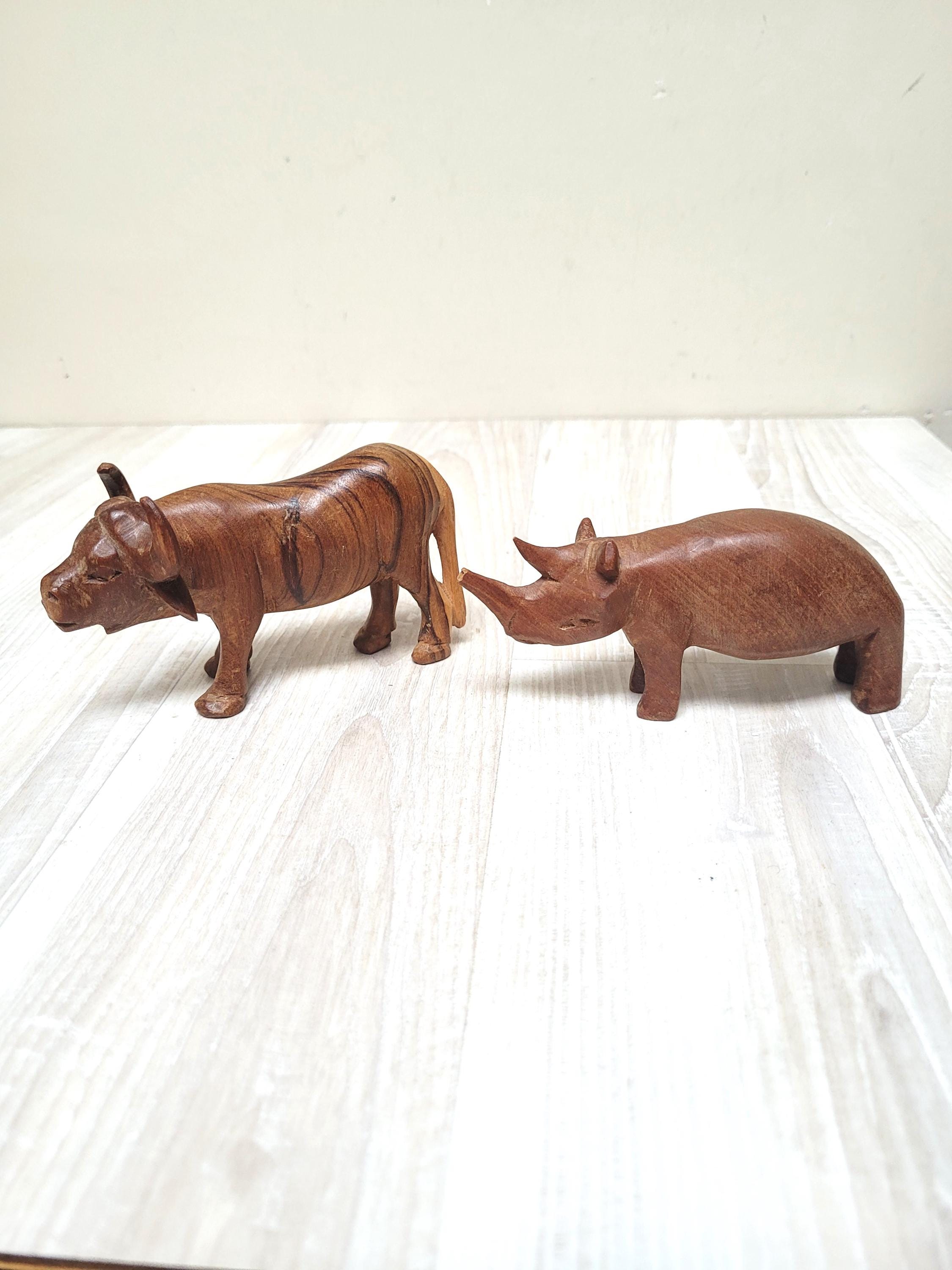 African buffalo figurine - Etsy 日本