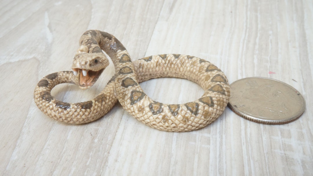 Schleich Rattlesnake 14740 Figure, Wildlife America Rattle Snake