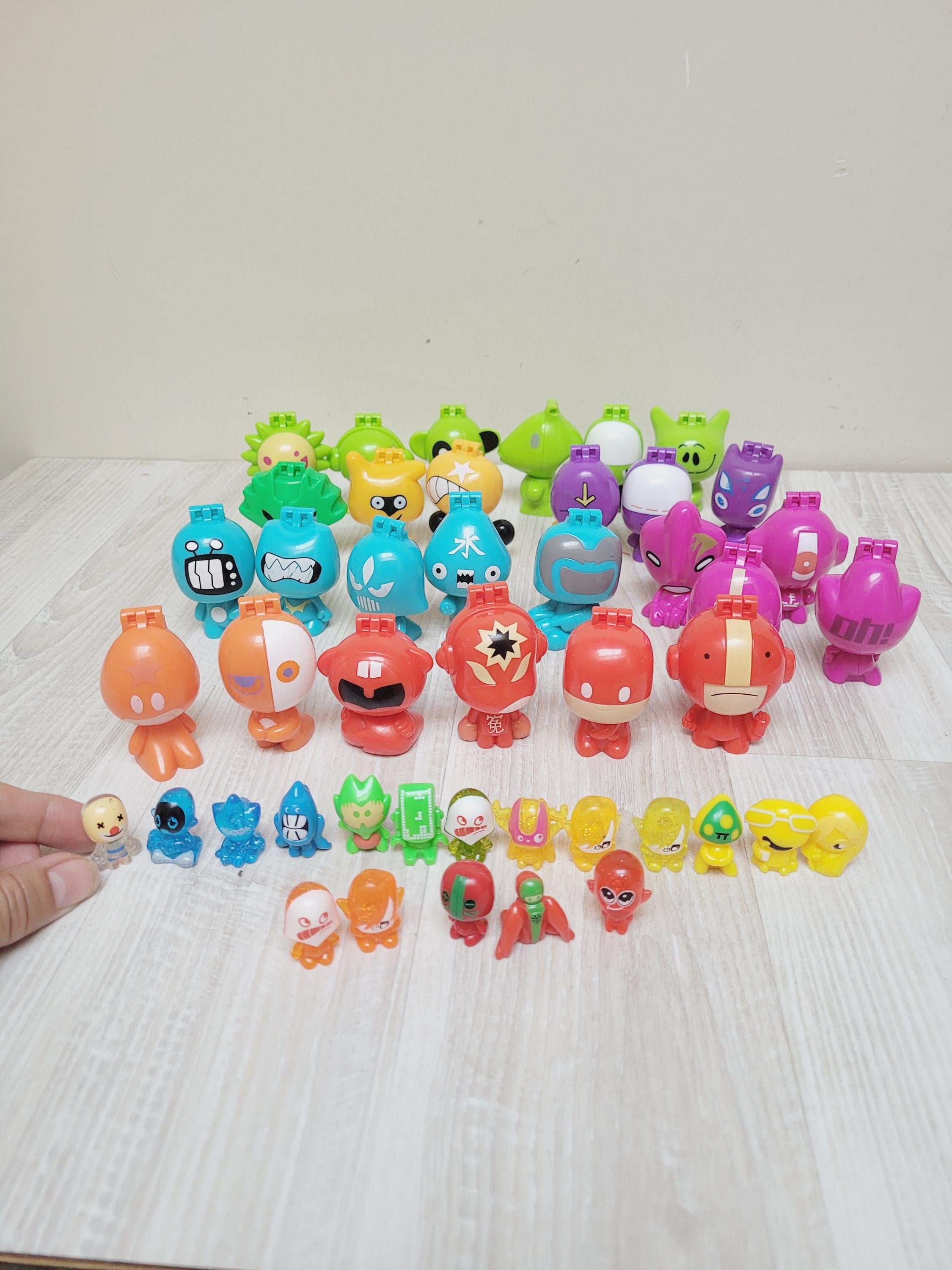 Gogo's Crazy Bones Mega + Mini Metropolis フィギュア、ジャンボ