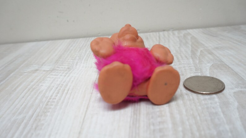 Troll Rauls Happy Gang Miss Kitty Vintage – Peau Véritable, Très Bon état, RARE
