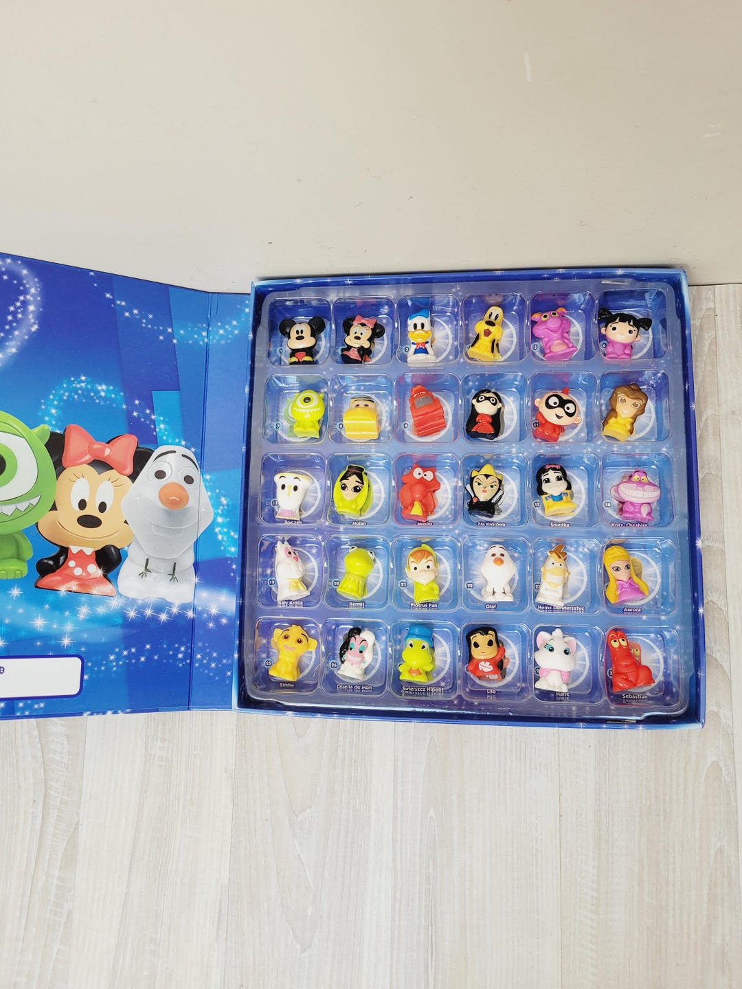 30 Disney Wikkeez Collection, Full Set of Mini Monster Plastic