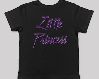 Little Princess kids tee// Prince music 80s inspired cool kids fashion t shirt