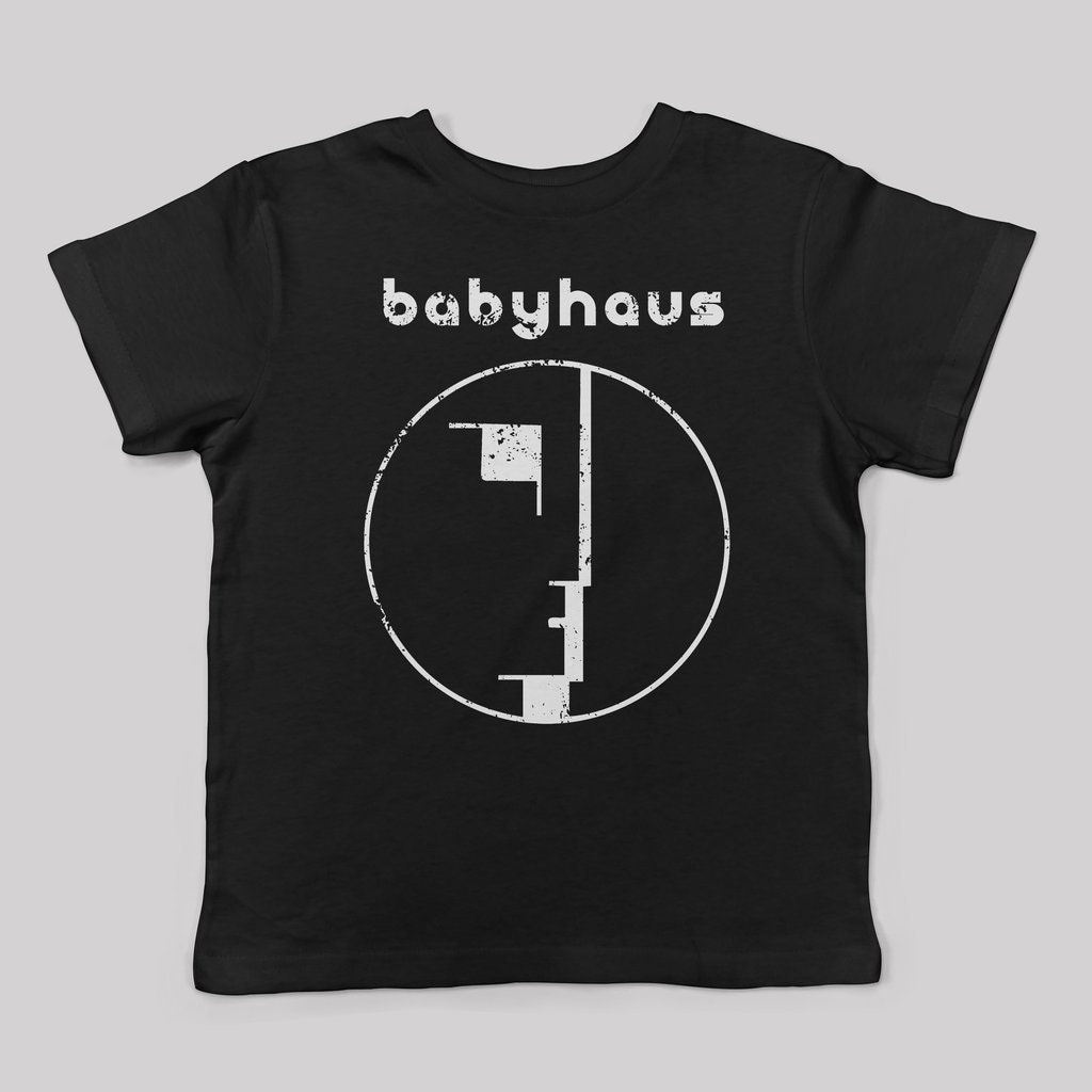 Goth Babyhaus Tee Inspired by Bauhaus for Kids// Unisex Goth