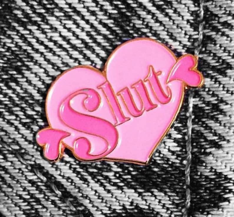 Slut pin image 1