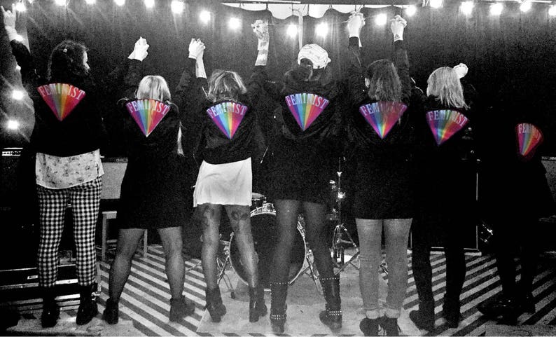 feminist bomber jacket