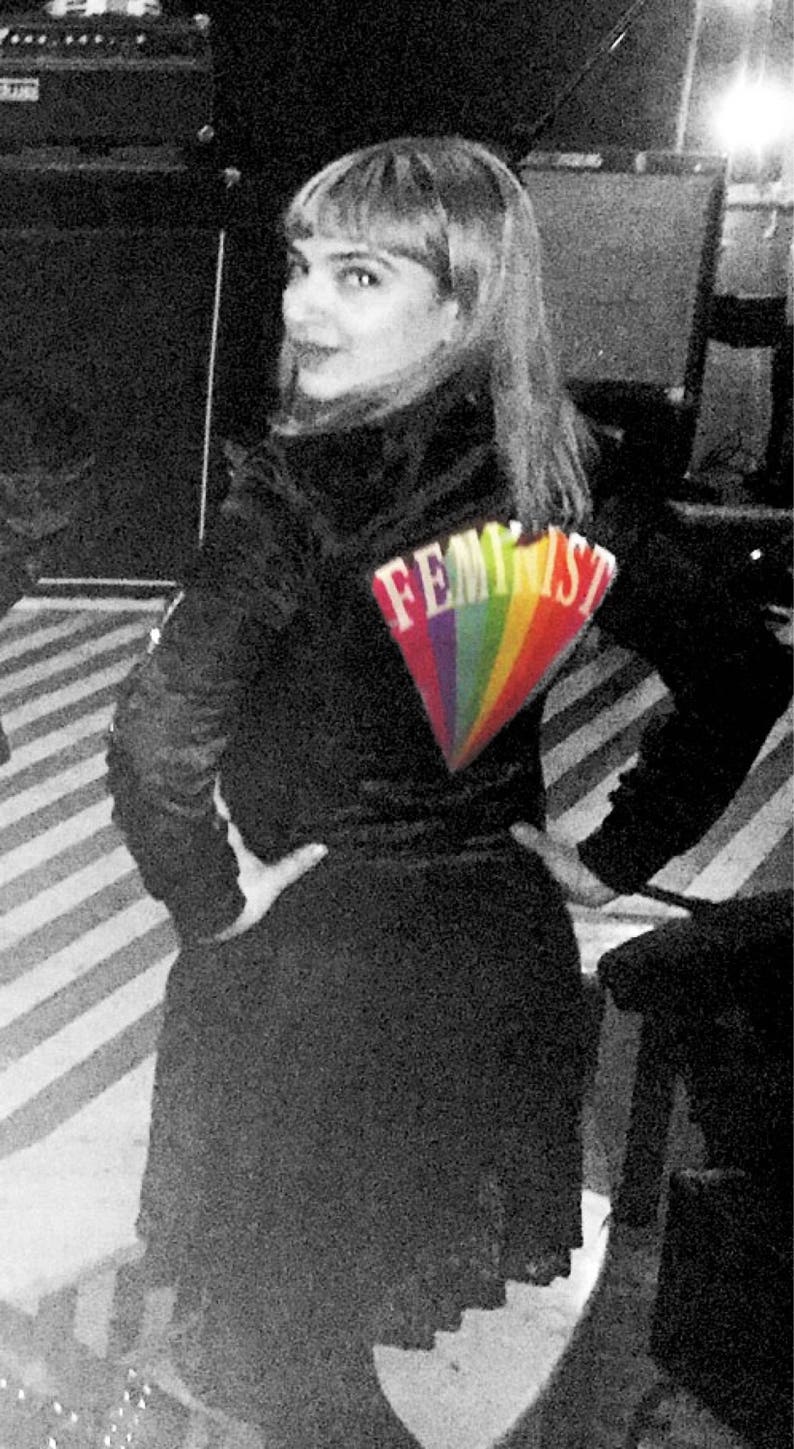 feminist bomber jacket
