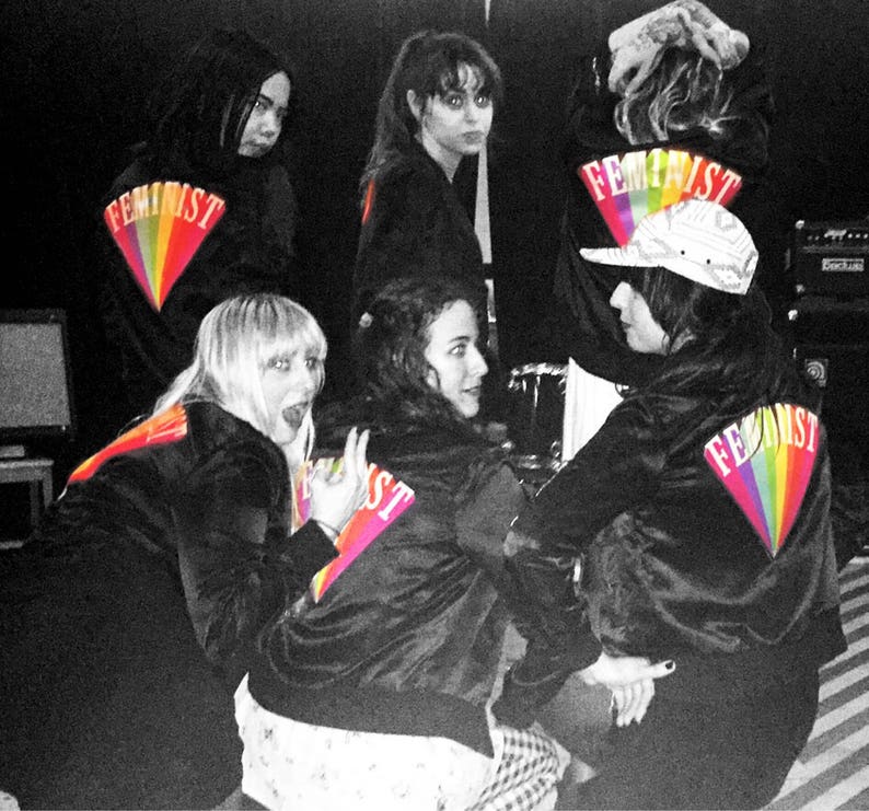 feminist bomber jacket
