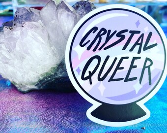Crystal Queer Sticker