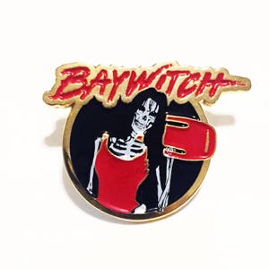 Baywitch enamel pin image 1