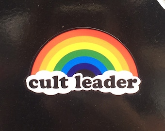 Cult Leader Sticker