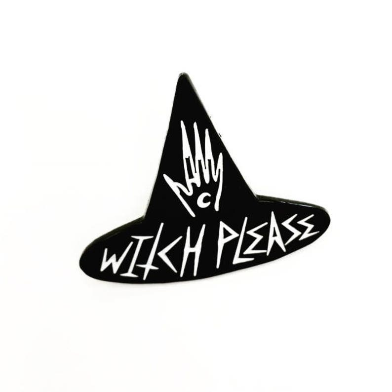 Witch Please Enamel Pin image 3