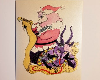 Alpakrampus Card