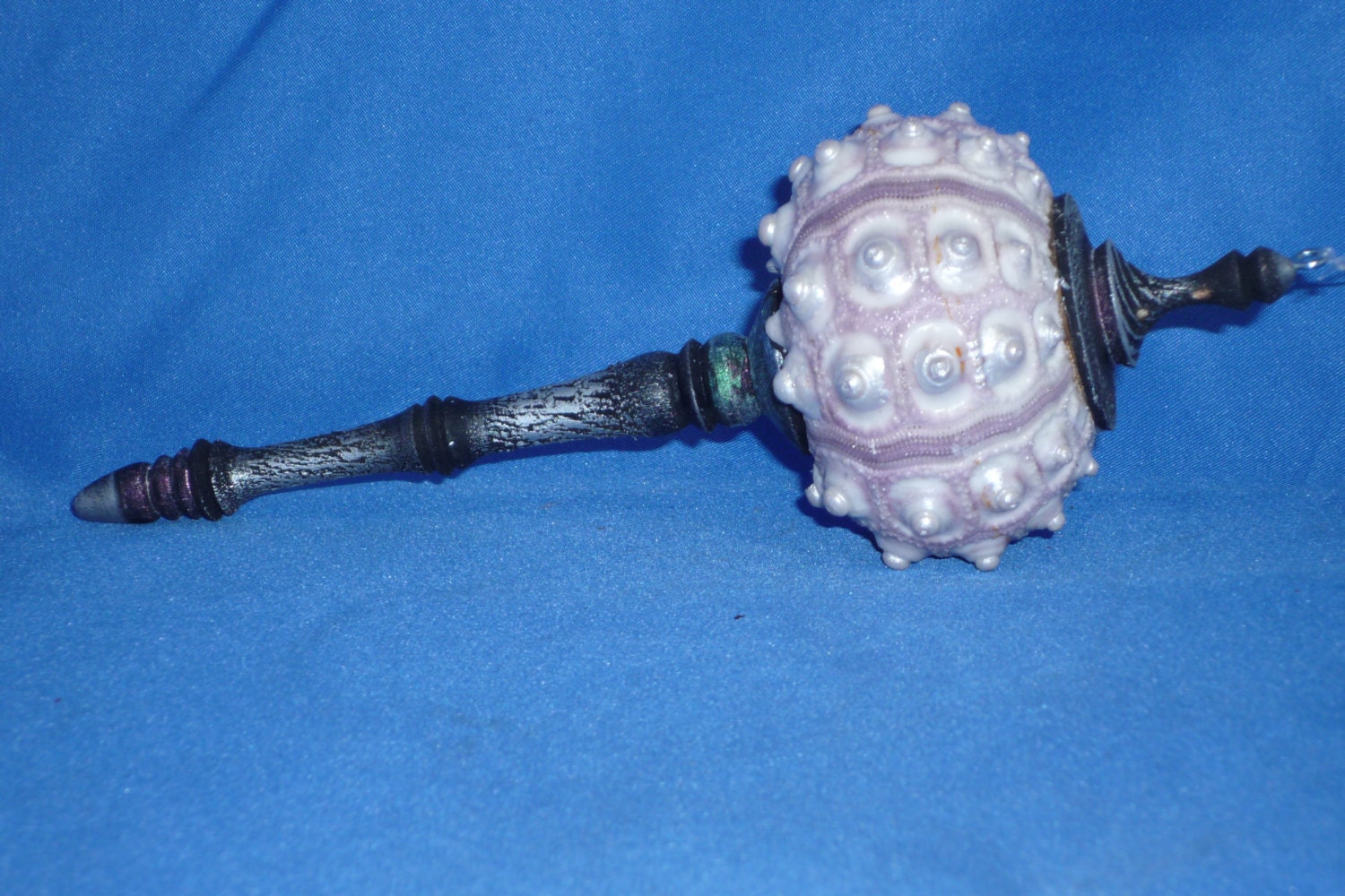 turned heirloom sea urchin ornament