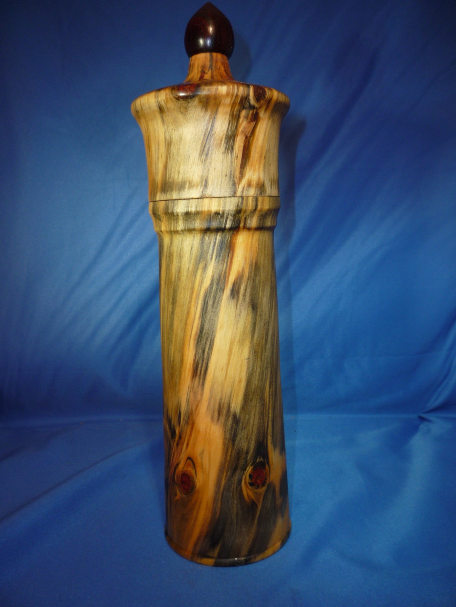 12 Peppermill Spalted Norfolk Is. Pine, Lifetime Warranty on Mechanism