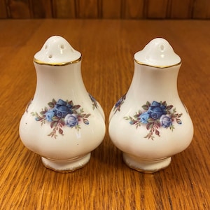 Royal Albert Moonlight Rose Salt and Pepper Shakers, Set of 2