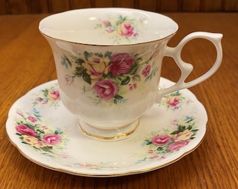 Wessex, Tang Shan China, Fine Bone China, English Summer Roses